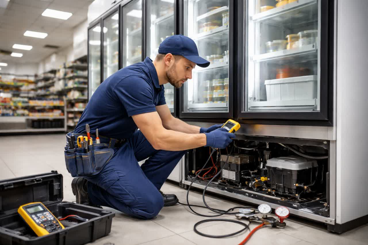 راهنمای تعمیر و نگهداری یخچال صنعتی در تهران